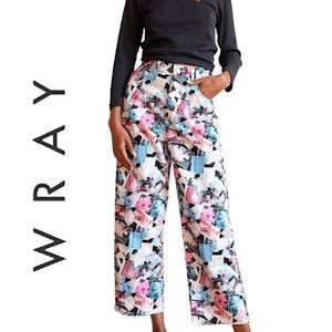 WRAY photo print jeans